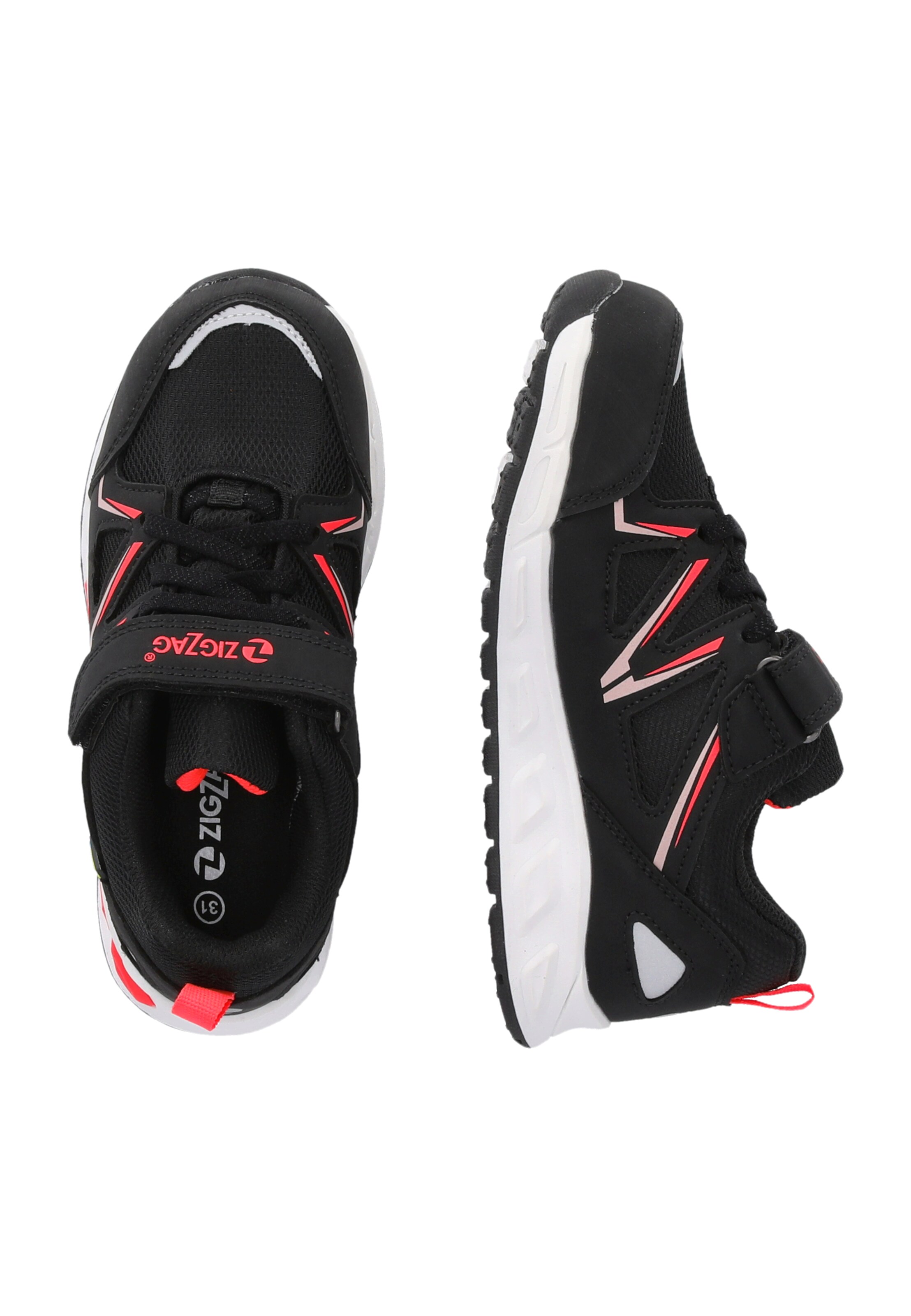 ZigZag Sneaker 'Kemsite' in Schwarz