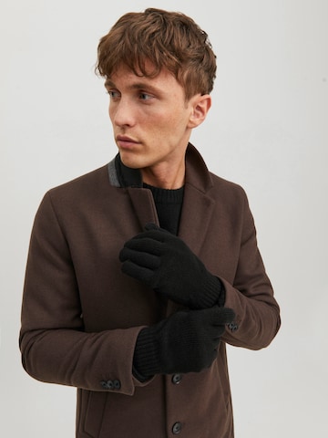 JACK & JONES Перчатки 'Barry' в Черный: спереди