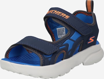 SKECHERS Åbne sko 'RAZOR SPLASH' i blå: forside