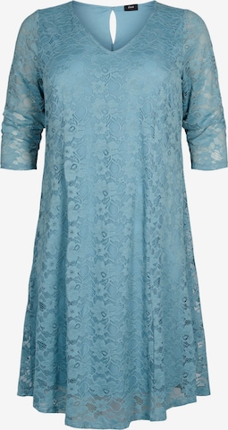 Zizzi Φόρεμα 'EBONNIE' σε μπλε: μπροστά