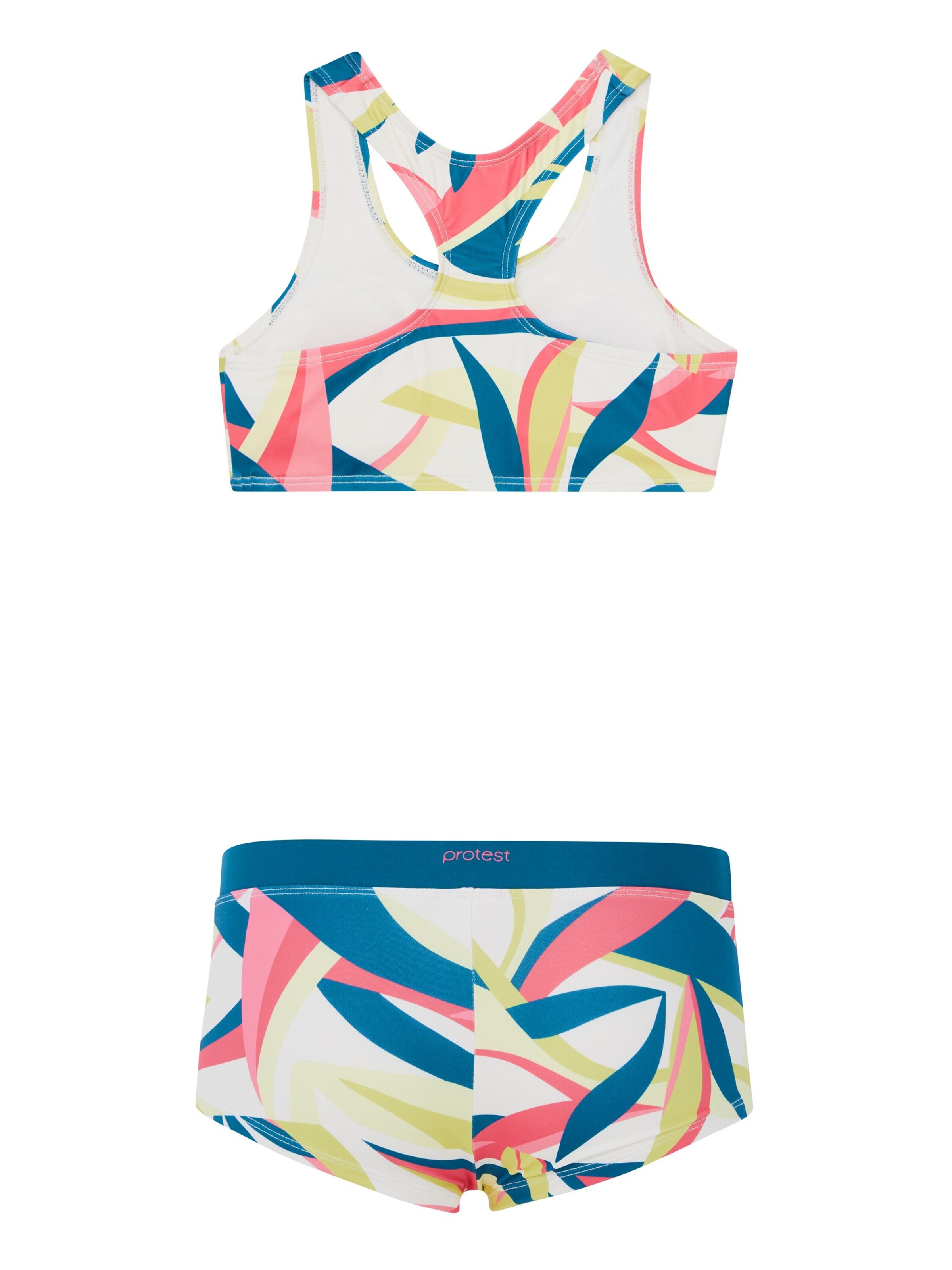 PROTEST Bustier Bikini 'PRTNini JR'‌‌‌ in Pink