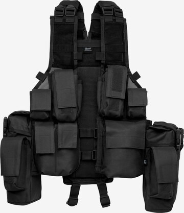 Brandit Vest in Black: front