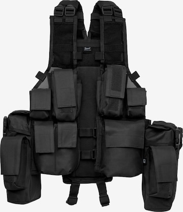 Gilet Brandit en noir : devant