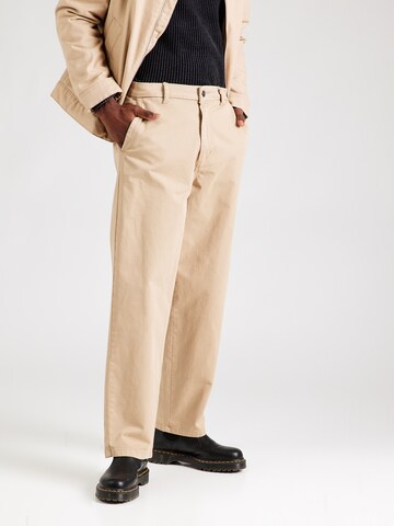 Only & Sons - Loosefit Pantalón chino 'ONSPOWER' en beige: frente
