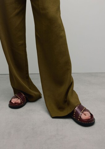 Mule SACHA en rouge