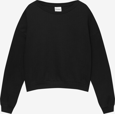 Pull&Bear Sweatshirt i sort, Produktvisning