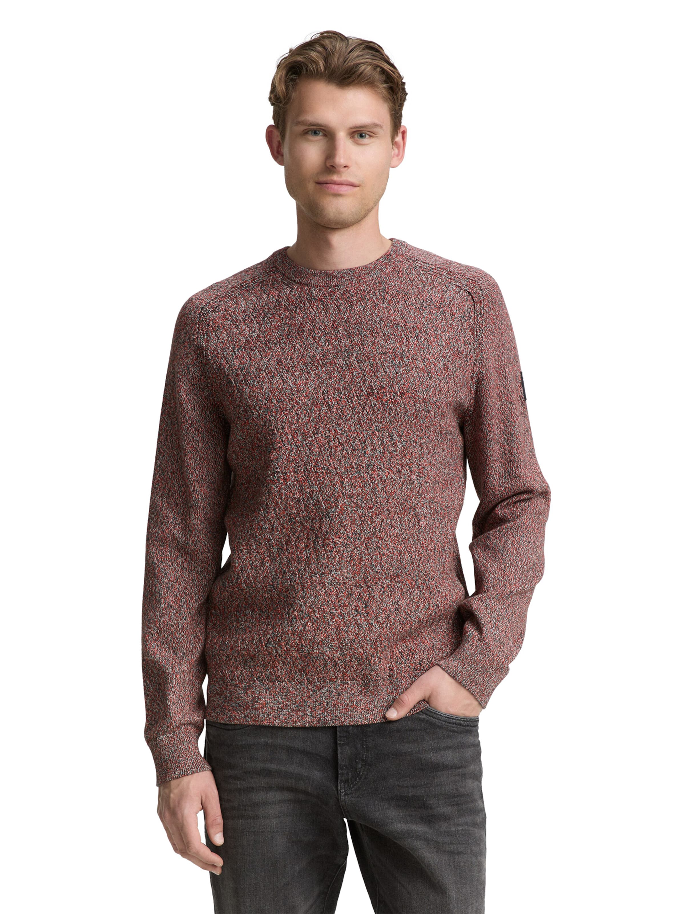TOM TAILOR Sweater in Red: front