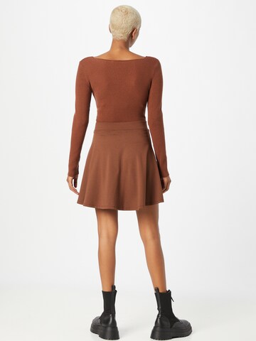 NA-KD Skirt 'Pamela x NA-KD' in Brown