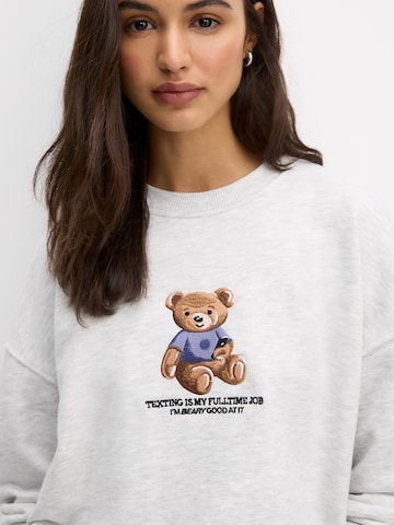 Pull&Bear Sweatshirt in Grijs