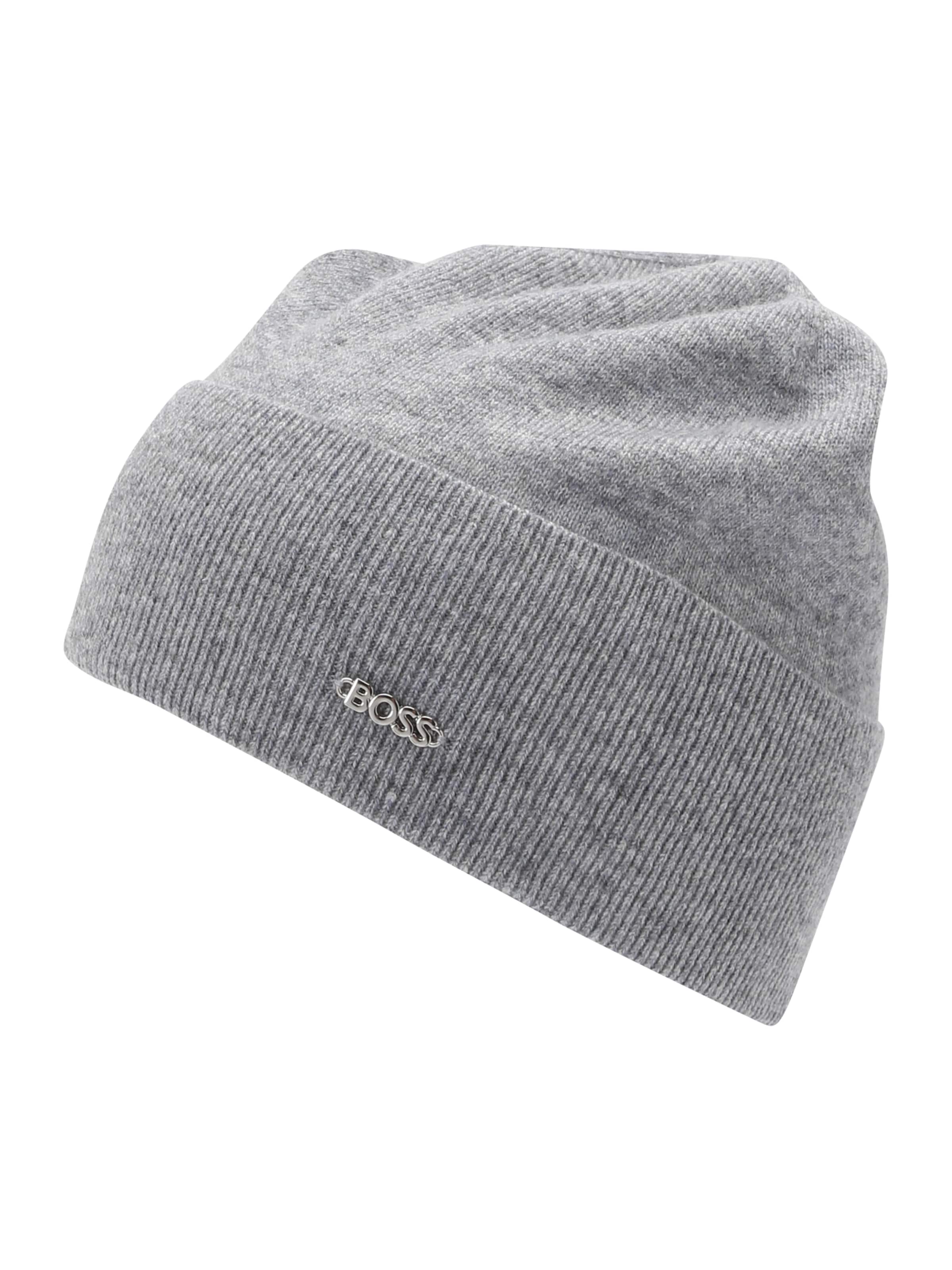 BOSS Mütze 'Lari' in Grau: Vorderseite