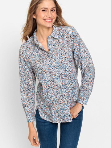 Olsen Blouse in Gemengde kleuren: voorkant