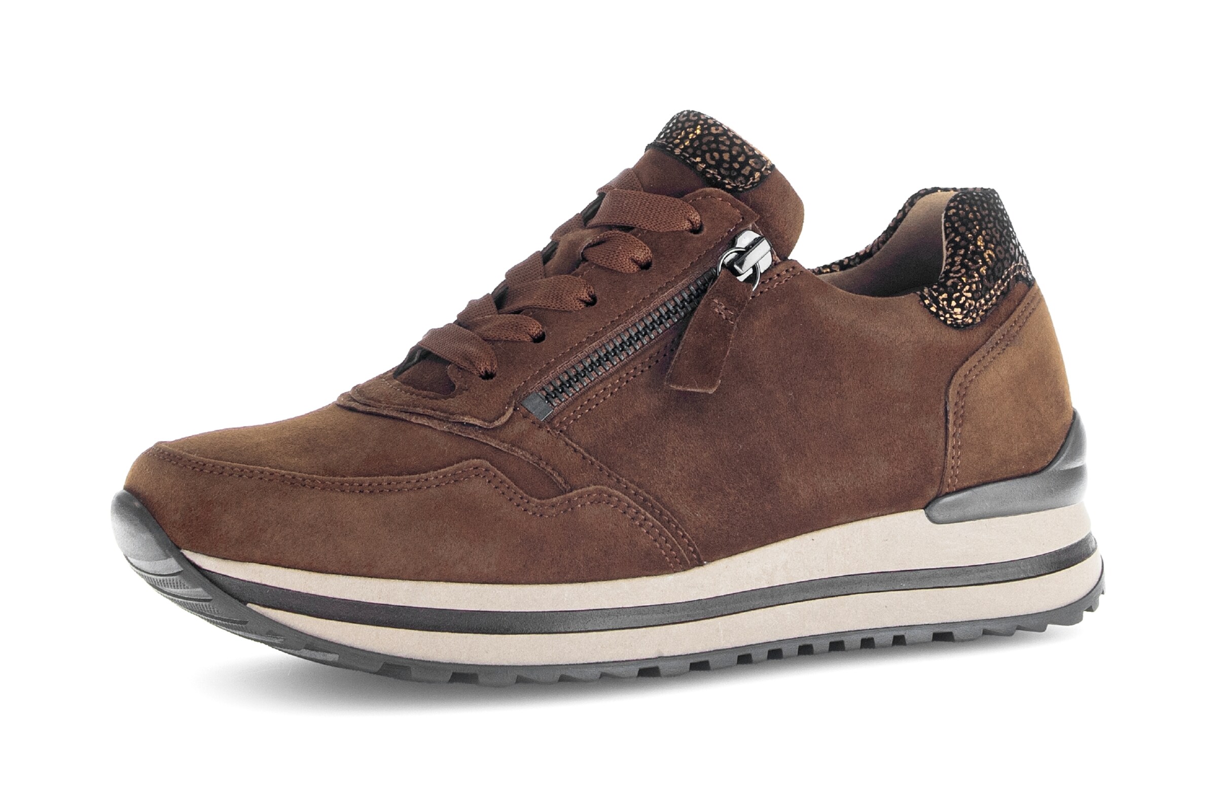 GABOR Sneakers in Brown: front