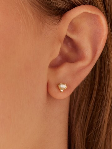Boucles d'oreilles 'Klassisch' Lucardi en or