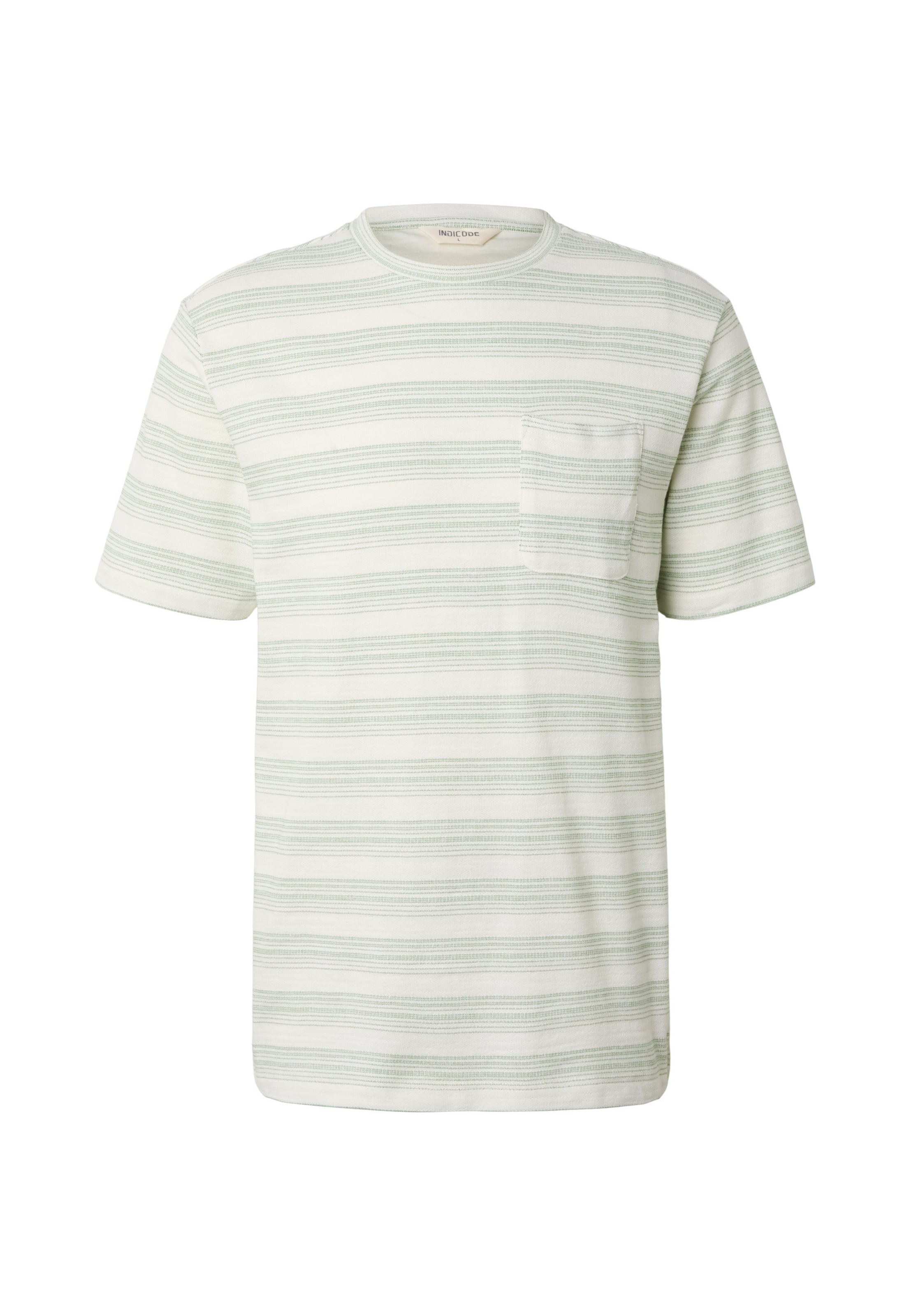 INDICODE JEANS - Camisa 'Scotland' em verde: frente