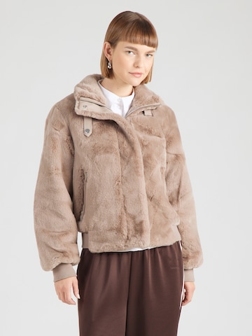 RINO & PELLE Winter Jacket 'Ambra' in Brown: front