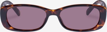 LE SPECS Солнцезащитные очки 'Unreal' в Коричневый: спереди