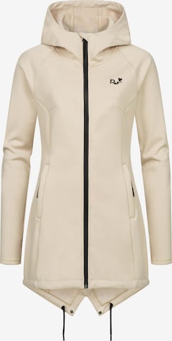 Veste de survêtement 'Wingi' Ragwear en beige : devant