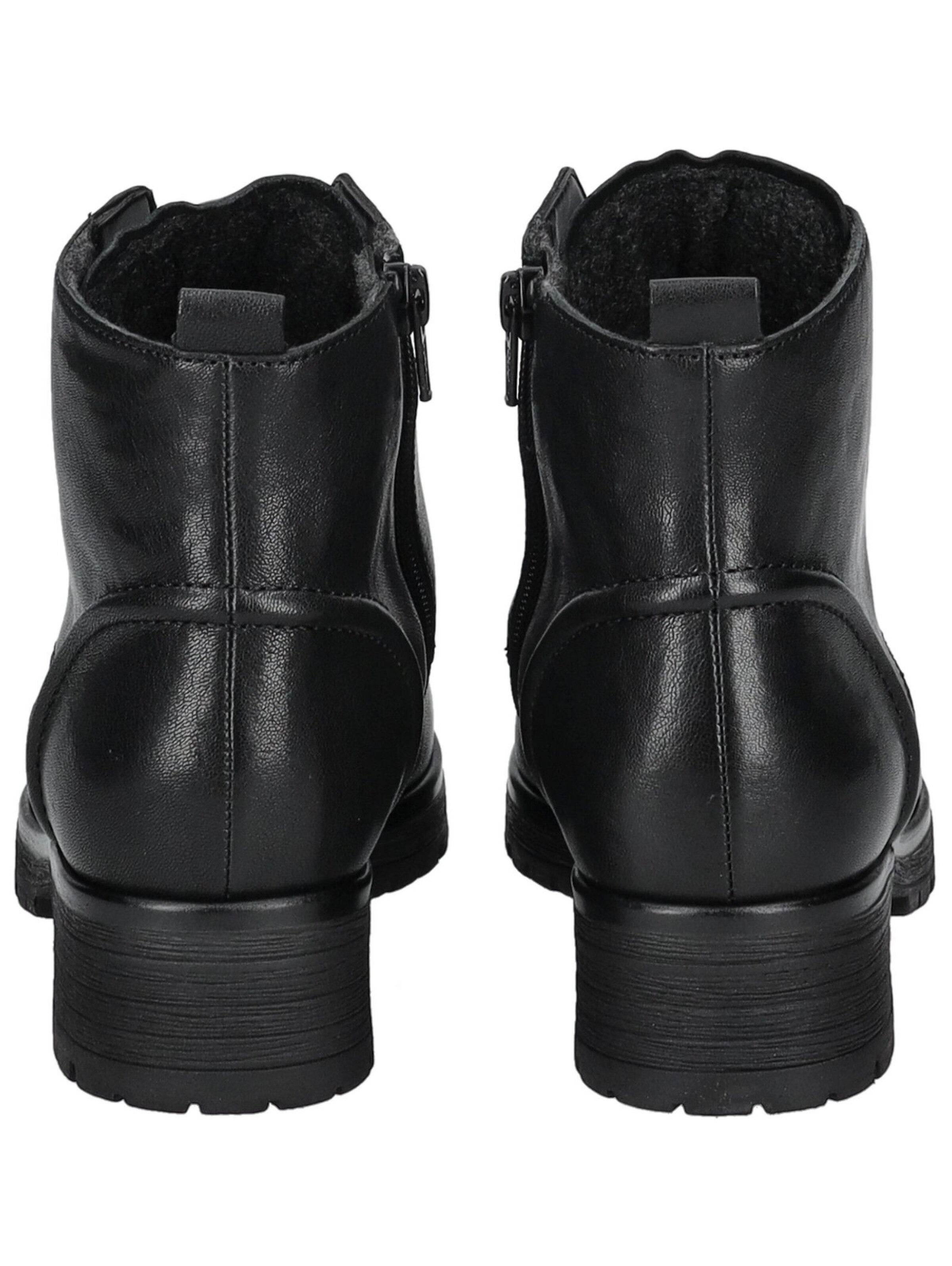 GABOR Schnürstiefelette in Schwarz