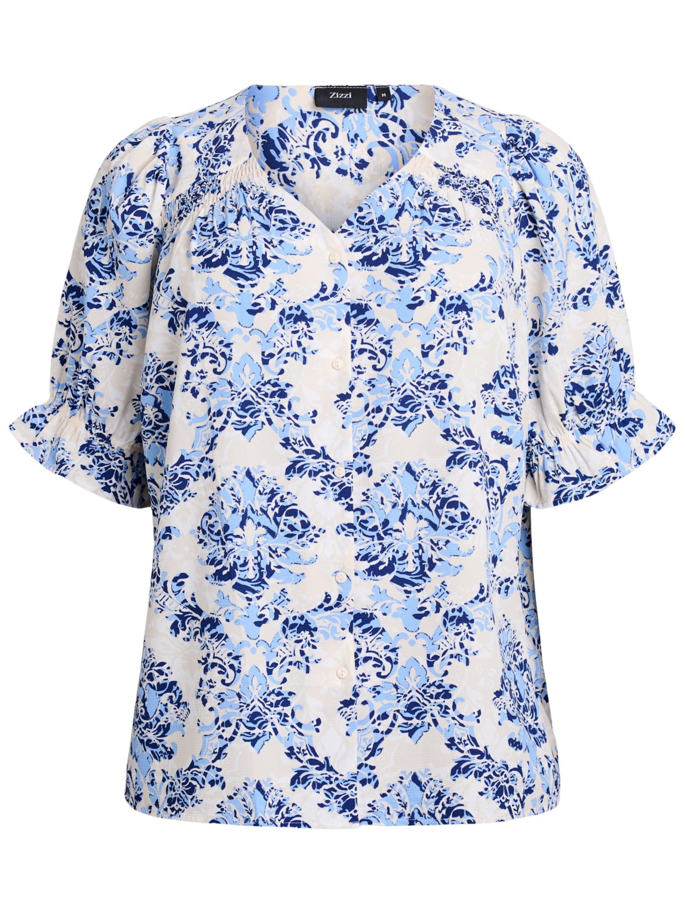 Chemisier 'Vanni' Zizzi en blanc : devant