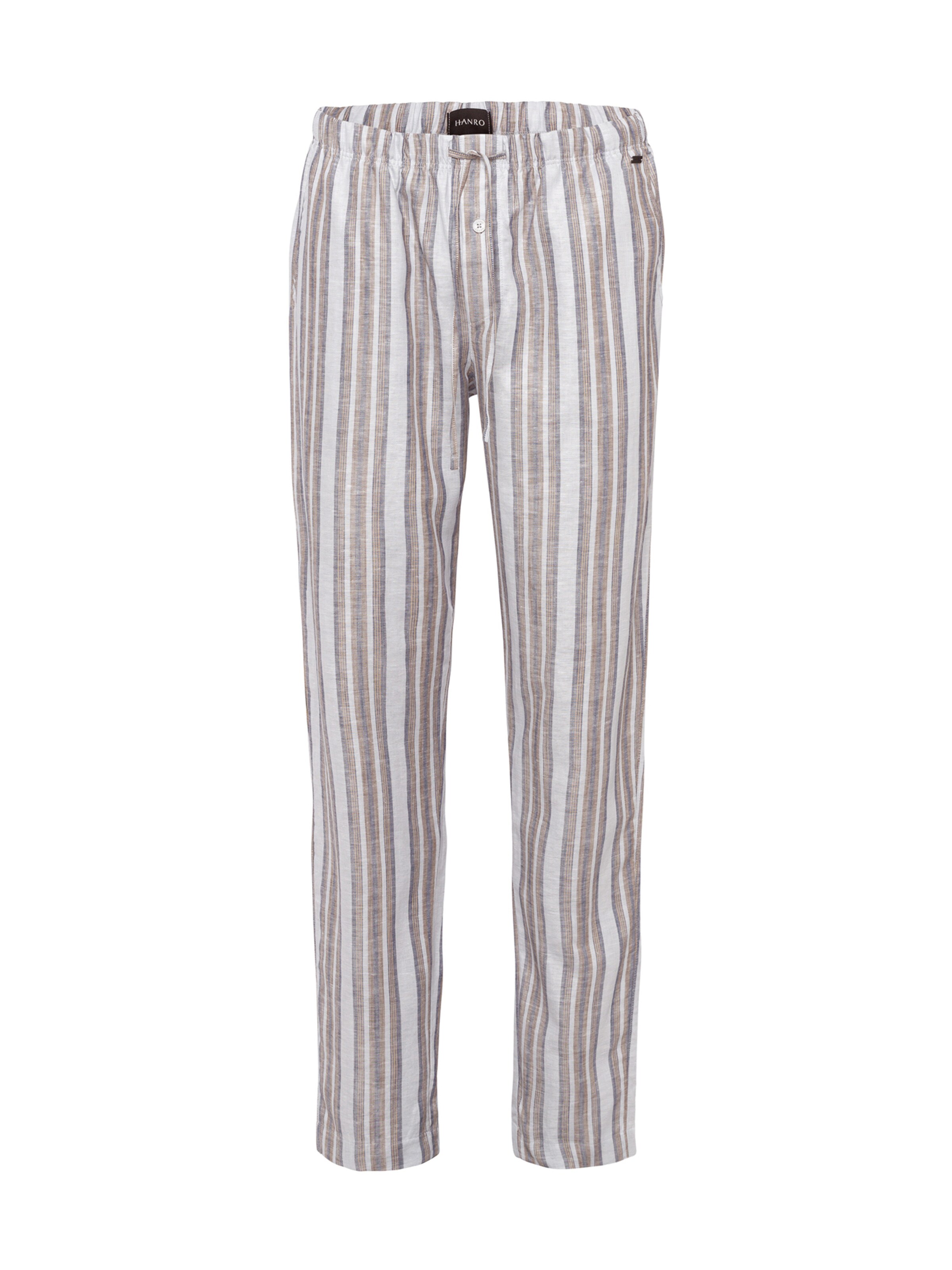 Hanro Pyjamahose ' Night & Day ' in Grau: Vorderseite