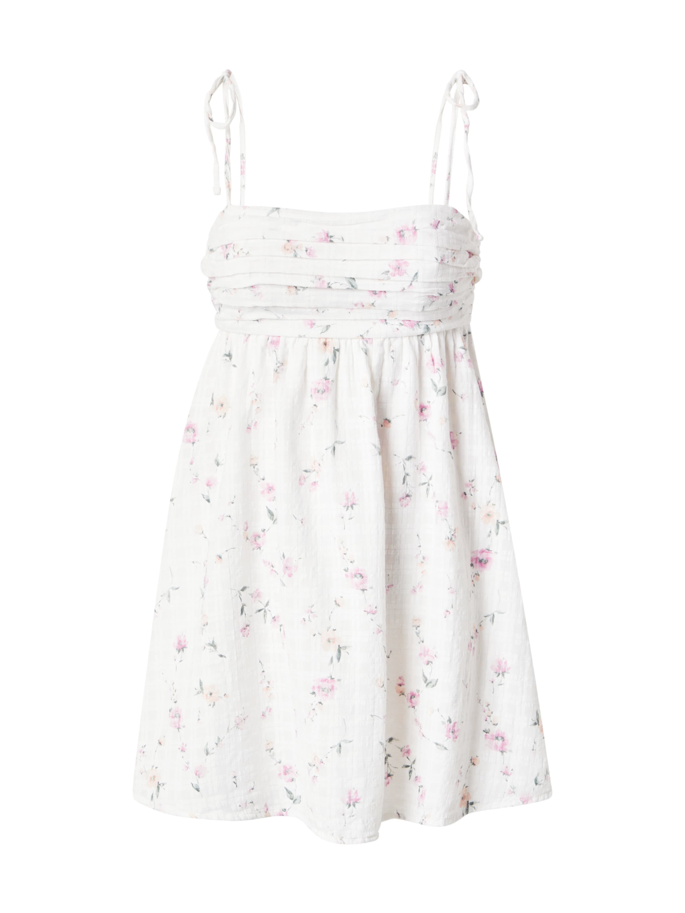 HOLLISTER Klänning i vit: framsida