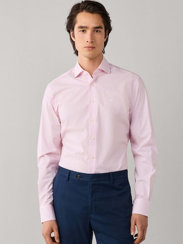 Hackett London Regular fit Overhemd 'BENGAL' in Roze: voorkant