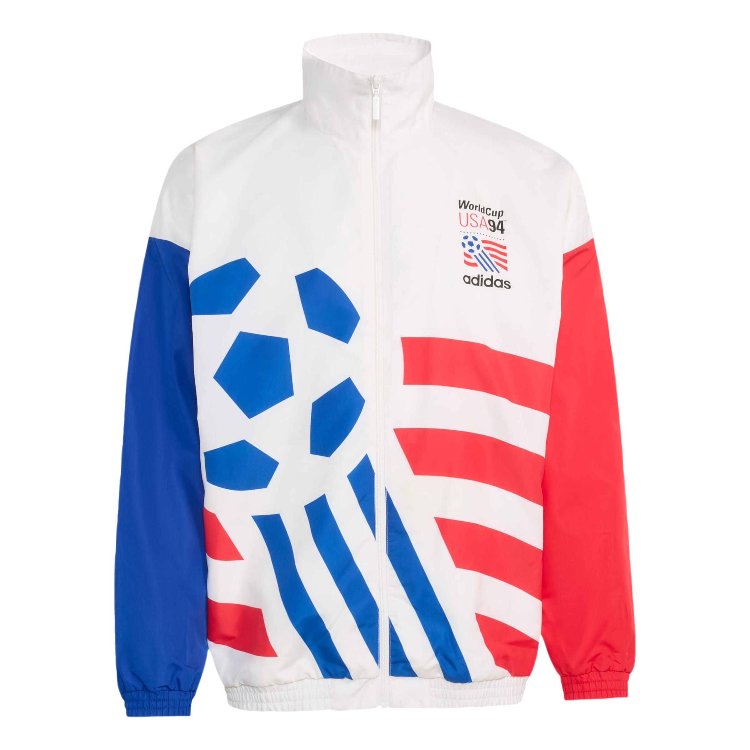 ADIDAS PERFORMANCE Trainingsjacke in Weiß: Vorderseite