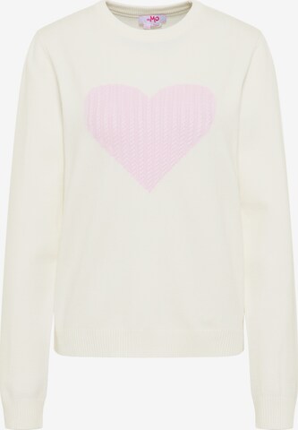 MYMO Sweater in White: front