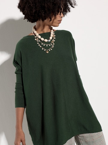 Apricot Soft Touch Oversized Jumper ' Oversized Pullover ' in Grün