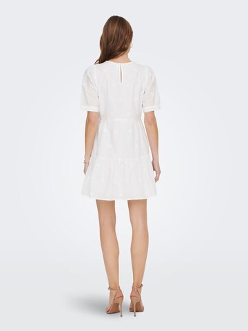 ONLY Kleid 'Pernille' in Weiß