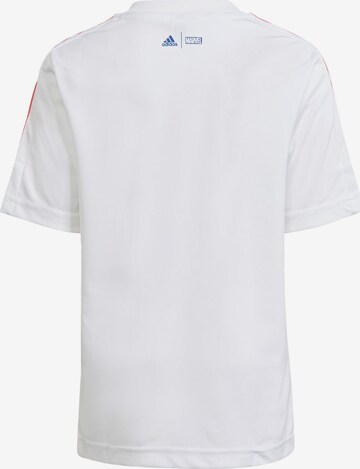 ADIDAS SPORTSWEAR Performance shirt 'Adidas x Marvel Avengers' in White