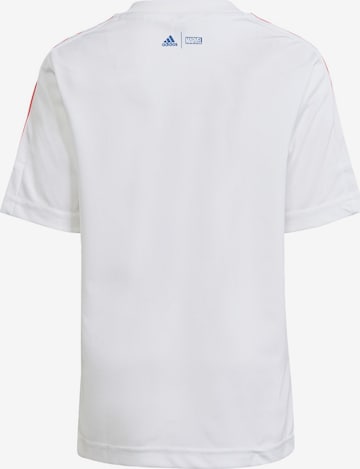 ADIDAS SPORTSWEAR Λειτουργικό μπλουζάκι 'Adidas x Marvel Avengers' σε λευκό