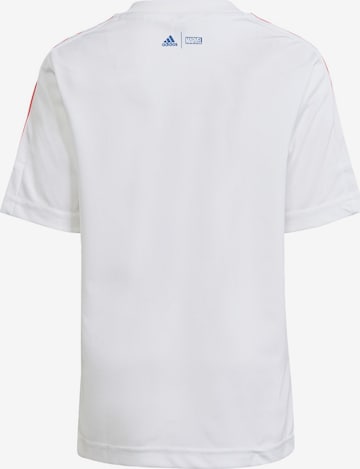 ADIDAS SPORTSWEAR - Camisa funcionais 'Adidas x Marvel Avengers' em branco