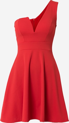 WAL G. Koktejlové šaty 'ANNIE' – červená: přední strana
