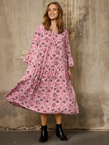 ze-ze Jurk 'Relly 024' in Roze