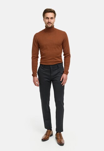 Regular Pantalon chino 'Dunton' JEFF en noir