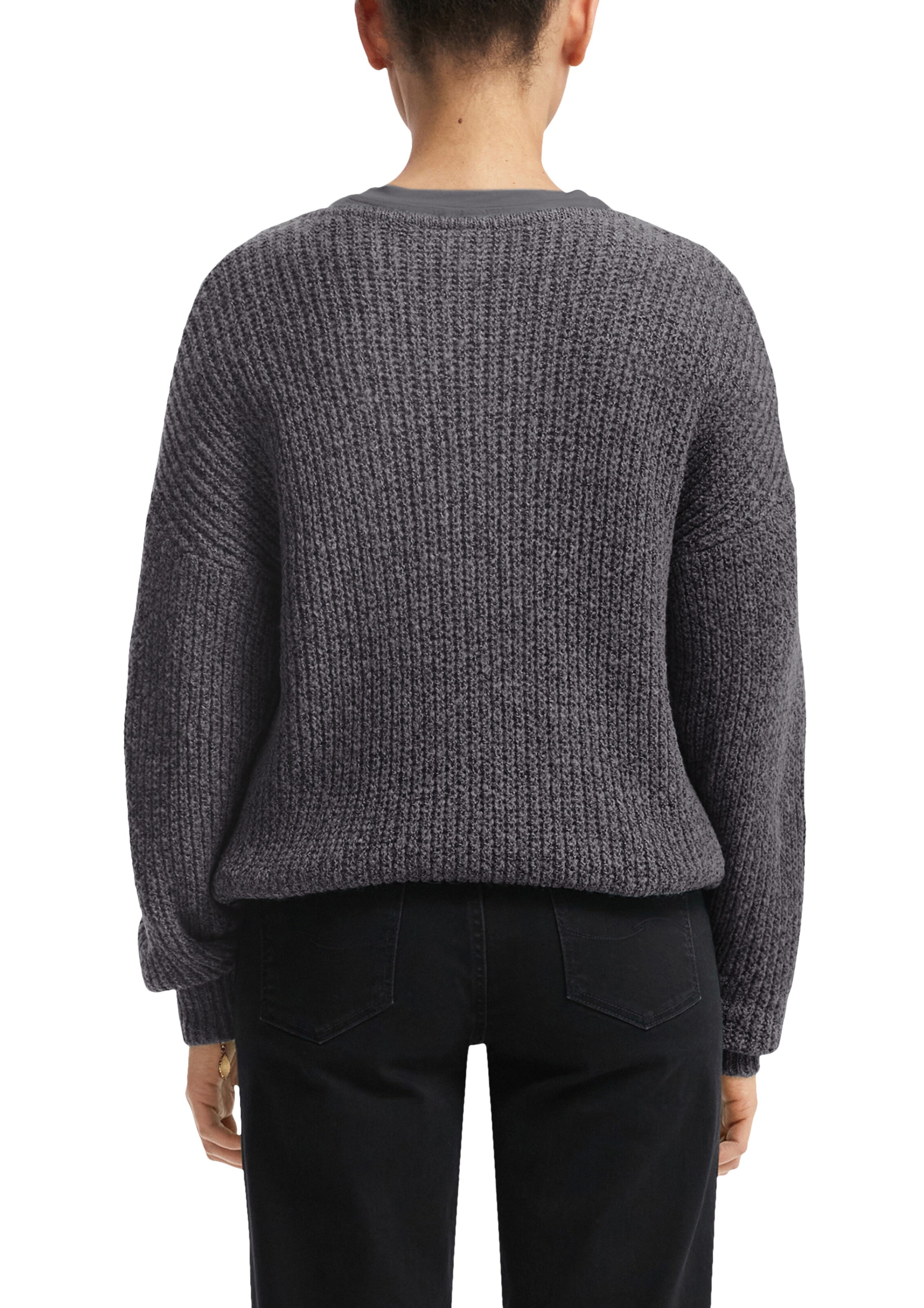 QS Pullover in Grau
