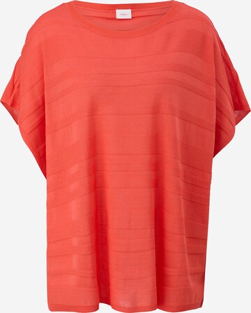 s.Oliver Cape in Orange: front