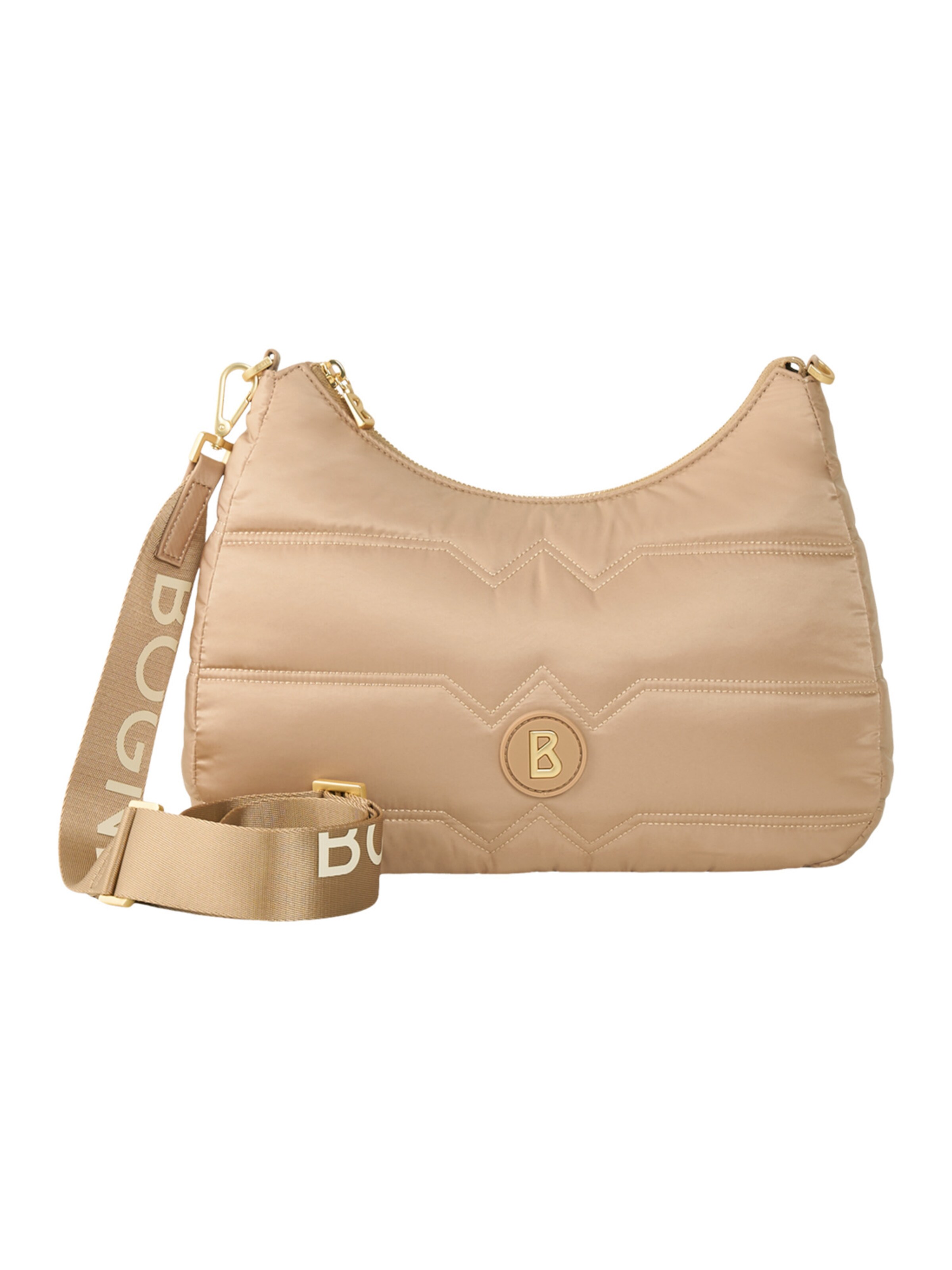 Sac à bandoulière 'Wallis Tessuto Odette' BOGNER en beige : devant