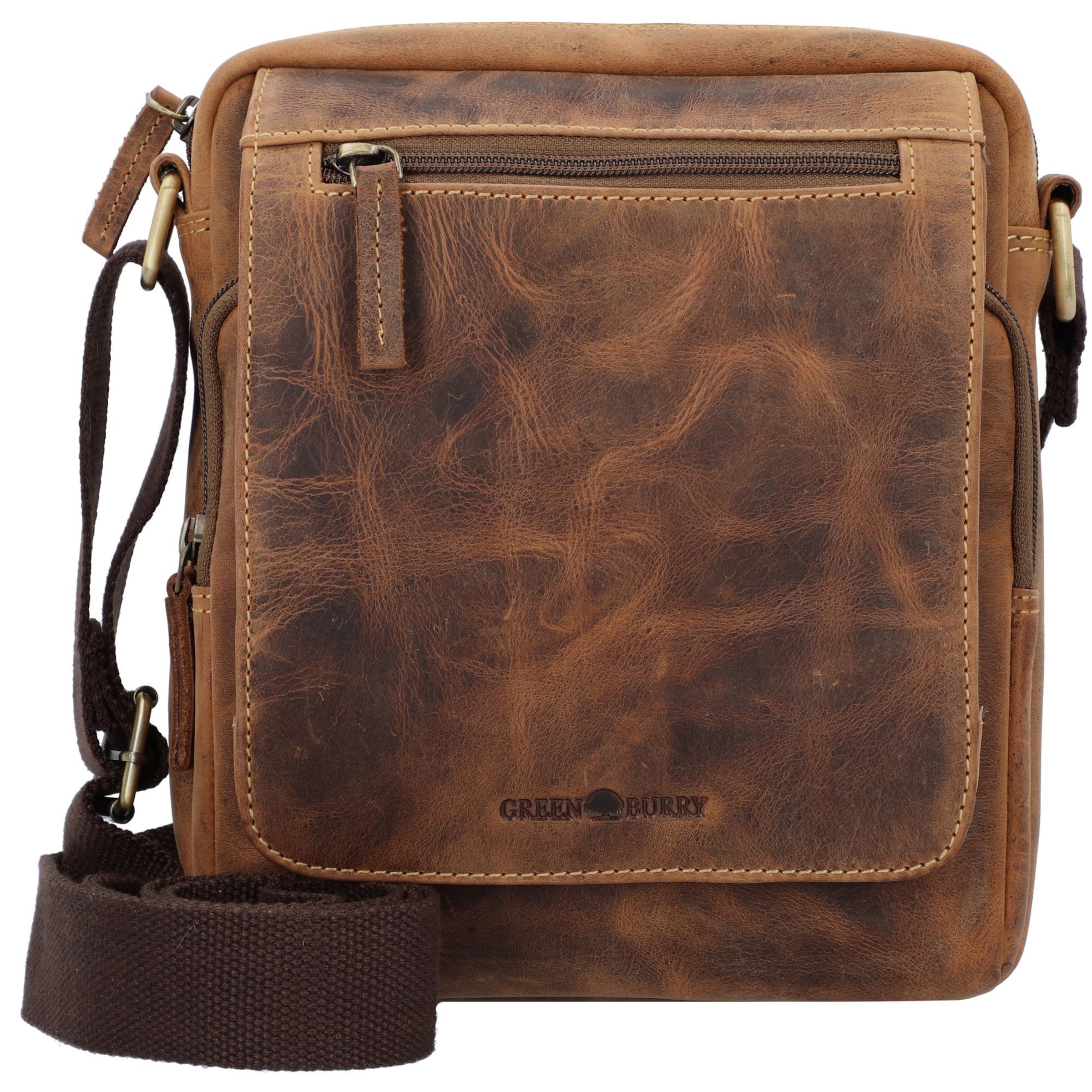 GREENBURRY Crossbody bag in Brown: front