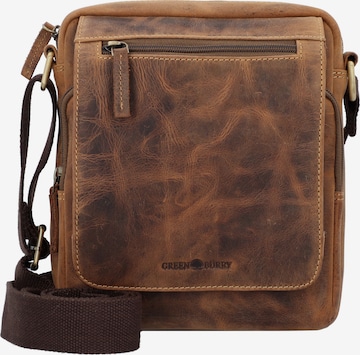 GREENBURRY Crossbody Bag in Brown: front