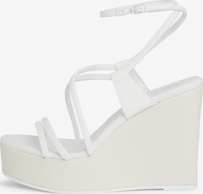 Calvin Klein Sandalen met riem in de kleur Wit, Productweergave