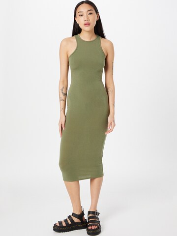 Nasty Gal Jurk in Groen: voorkant