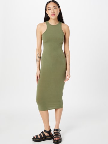 Nasty Gal Φόρεμα σε πράσινο: μπροστά
