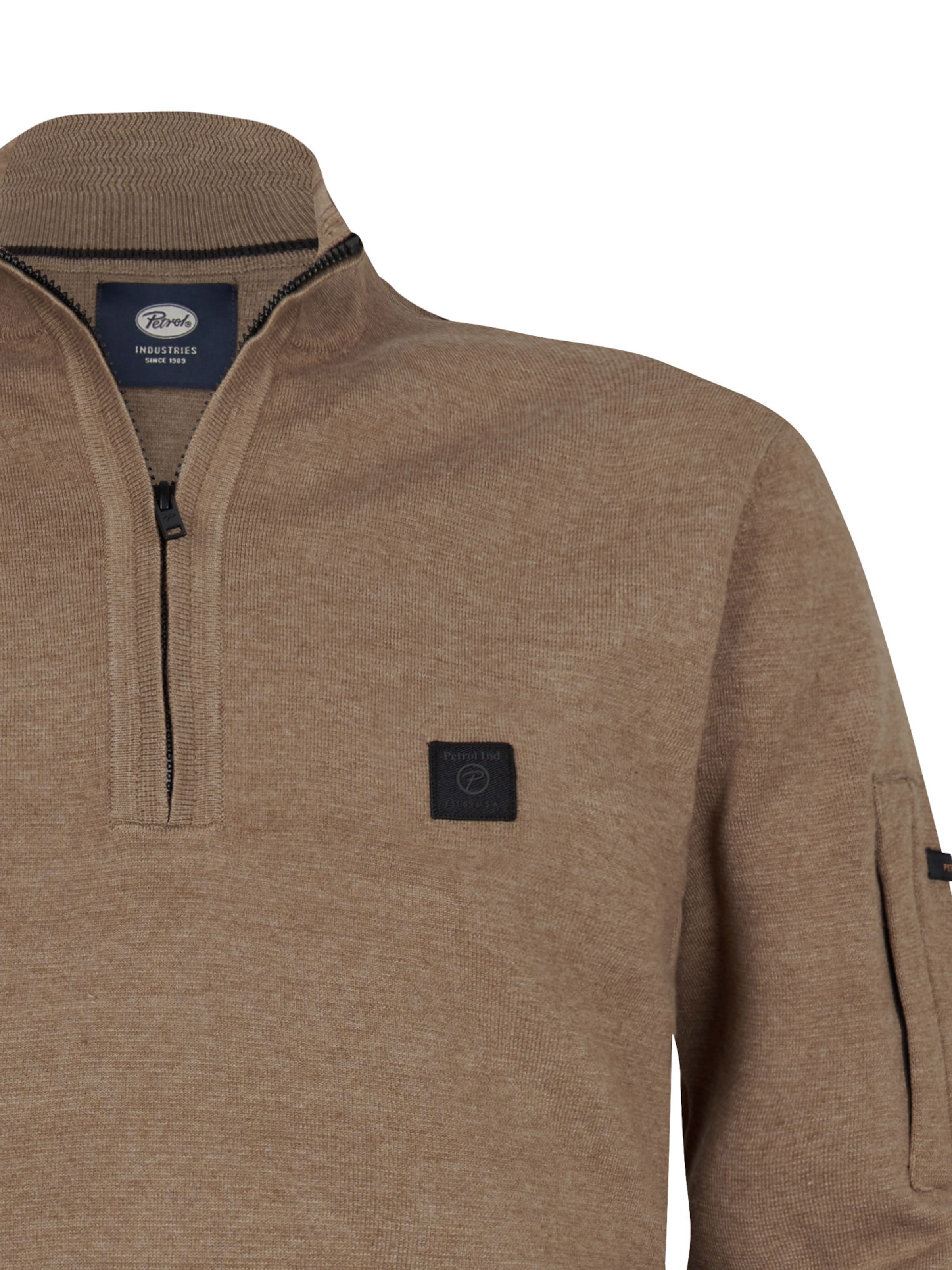 Petrol IndustriesPulover 'Aspen' - smeđa boja