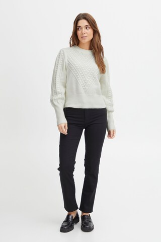 PULZ Jeans Sweater 'Pzamy' in White