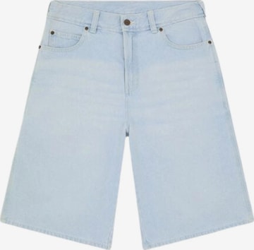 DICKIES Slimfit Broek 'DICKIES 958 13 IN LSE SHORT JEAN BERMUDA' in Blauw: voorkant
