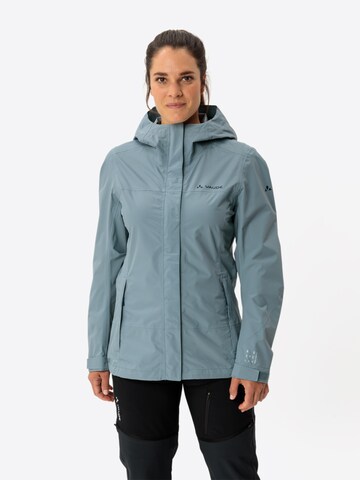 VAUDE Outdoorjas 'Neyland' in Blauw: voorkant
