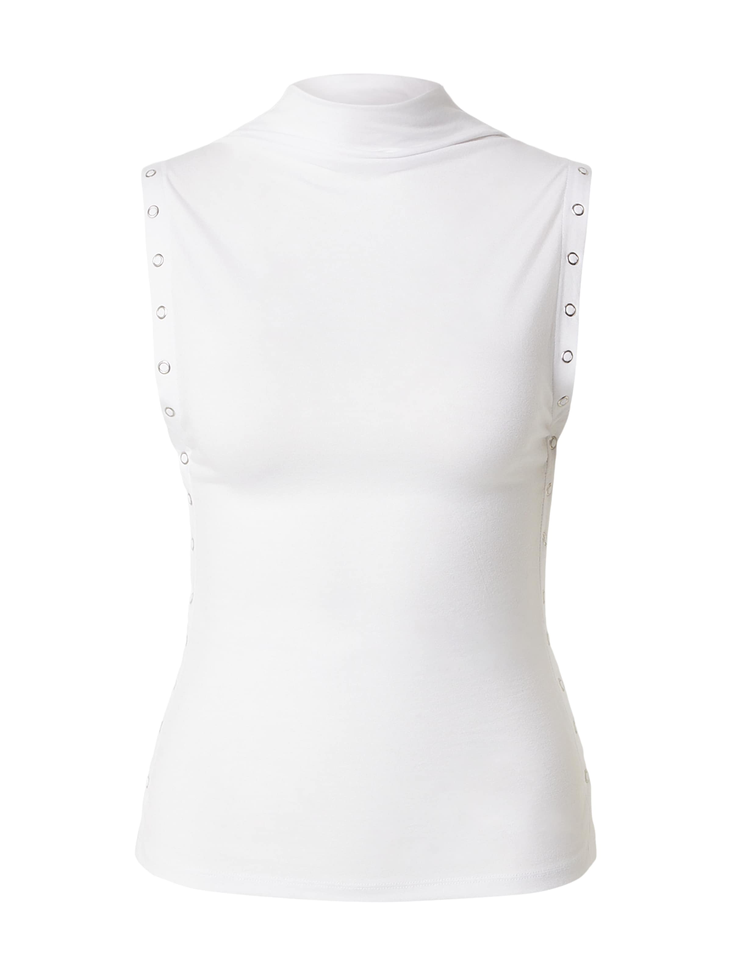 WEEKDAY Топ в Белый: спереди