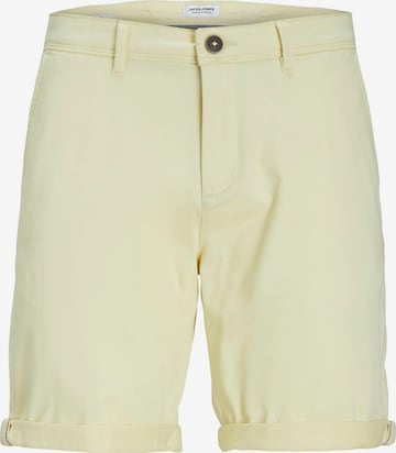 JACK & JONES Chino Pants 'BOWIE' in Yellow: front